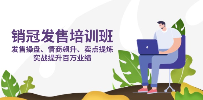 （14203期）销冠 发售培训班：发售 操盘+情商 飙升+卖点 提炼，实战提升百万业绩-小熊猫站长